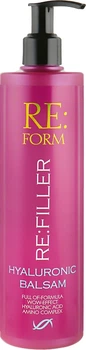 Гиалуроновый бальзам для объема и увлажнения волос - Re:form Re:filler Hyaluronic Balm 400ml (775413-114063)