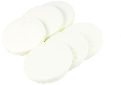 Спонж CS058W для макіяжу 6в1 коло, білий — Cosmo Shop Sponge 6шт (1047124-27071709)