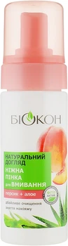 Пенка для умывания "Персик + Алоэ" - Биокон Натуральный уход 150ml (285129-1557)