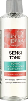 Тонік заспокійливий освіжаючий - Hirudo Derm Sensi Tonic 180ml.