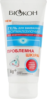Нормалізуючий гель для вмивання - Биокон Проблемная кожа 175ml (69517-47194)