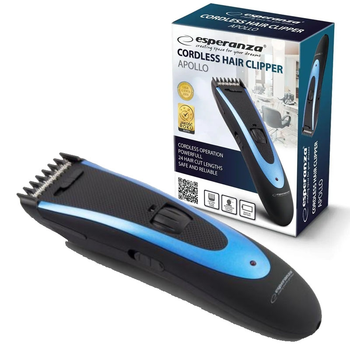 Машинка для стрижки Esperanza Apollo EBC004 Black/Blue