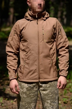 Куртка тактична з капюшоном Single Sword S