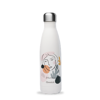 Пляшка (термо) Qwetch 500 ml. WOMAN Blanc créme (QD3368)