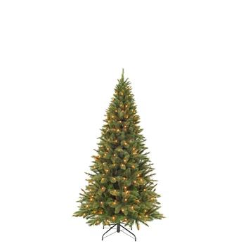 Ялина штучна Triumph Tree FOREST FROSTED LED SLIM GREEN 120L - H155xD86 см. (387685-EDL)