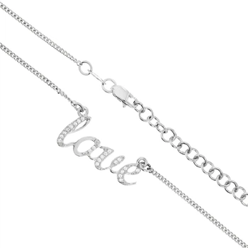 Ланцюг Кольє Diamant л0108с (540249) 450 мм