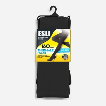 Колготы 160 Den женские теплые ESLI E Thermale Polar 4 р Черные (4810226388693)