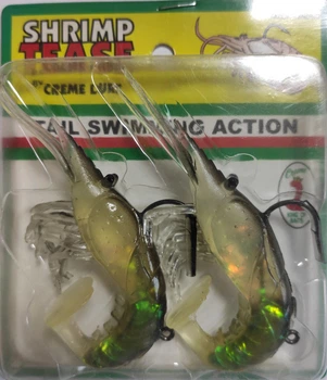 Силикон Креветка SHRIMP TEASE 3" 2шт. Grey Back WST26-2