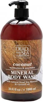Гель для душу Dead Sea Collection з мінералами Мертвого моря й олією кокоса 1 л (7290107421348)