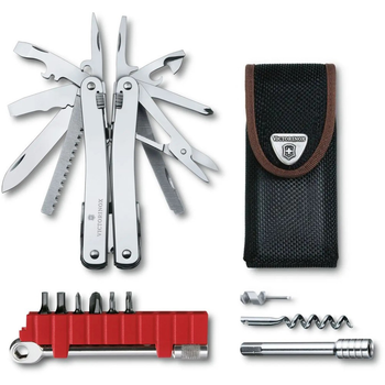 Складной нож Victorinox SwissTool Spirit X Plus Ratchet 3.0236.N