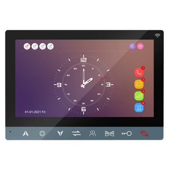 Wi-Fi Видеодомофон&nbsp;MT-TUYA 95710H Диагональ 7" (18cм) black