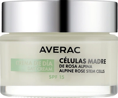 Дневной антивозрастной крем со стволовыми клетками альпийской розы SPF 15 - Averac 50ml (957017-58080)