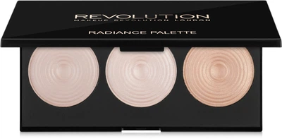 Палітра освітлювальних хайлайтерів для обличчя - Makeup Revolution Highlighter Palette Radiance (15 g)