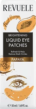 Патчи для глаз "Папайя" - Revuele Brightening Liquid Eye Patches Papaya 50ml (1058100-83388)