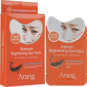 Патчи под глаза с экстрактом икры - Arang Salmon Brightening Eye Patch 5x10g (758133-20446)