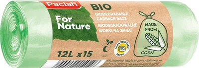 Мішки для сміття Paclan Bio 12 л 15 шт. (5900492150106)