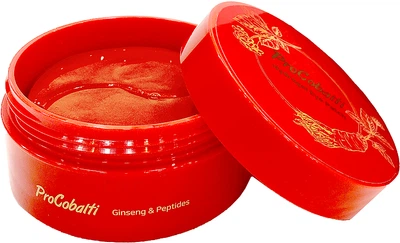 Гидрогелевые патчи под глаза, женьшень и пептиды - Cobalti Procobalti Hydrogel Eye Patch Ginseng & Peptides 90g (1058892-48878)