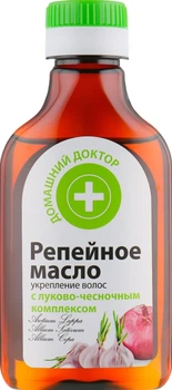 Реп'яхова олія для зміцнення волосся - Домашній Лікар 100ml (654905-38034)