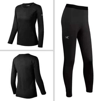 Термобелье женское Arc'teryx (комплект) Arc' Ether AR Crew LS Wmn's 270308 Black 2XL