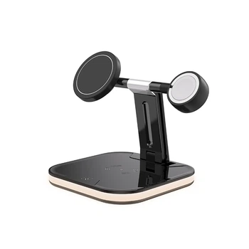 Док станция Qi 4in1 Magnetic wireless charger JYD-WC112 |15W Max|