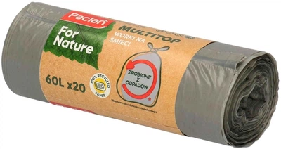 Мішки для сміття Paclan 60 л 20 шт. (5900942150083)