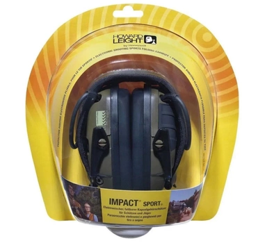 Навушники активні тактичні шумоподавлюючі Impact Sport Howard Leight by Honeywell NRR 22дБ black
