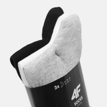 Набір шкарпеток 4F SOCKS CAS H4Z22-SOM303 Бавовна 43-46 3 пари MULTICOLOUR (5903609356026)