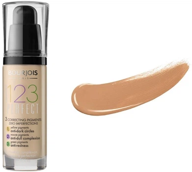 Тональний крем Bourjois 1.2.3. Perfect Spf10 57 Light Bronze 30 мл (3052503635705)