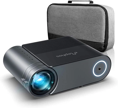 Мультимедийный домашний проектор Elephas 1080P Full HD LED 7000 Лм с динамиками