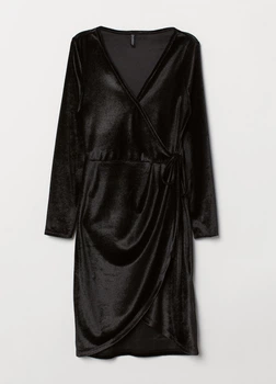 Платье H&M 36 черный 16037676998