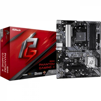 Материнська плата ASRock b550 Phantom Gaming 4