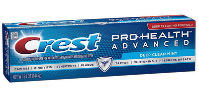 Глубоко очищающая зубная паста Crest Pro-Health Advanced Deep Clean Mint Toothpaste 144 гр