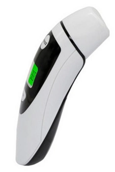 ЖК-цифровой инфракрасный медицинский термометр для младенцев AOEOM AT-FR401, Черно-белый (SUN0148)