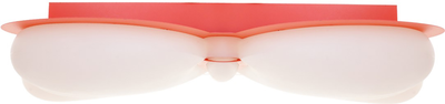 Светильник настенно-потолочный в детскую Brille KL-455C/65Wx2 Pink (29-354)