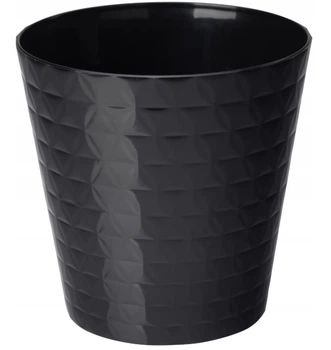 Горшок для цветов FormPlastic Diamant mini-11 0,7 л черный (3710-015)