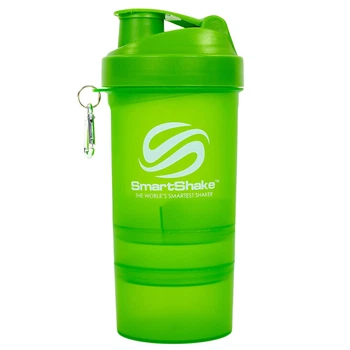 Шейкер 3-х камерный SMART SHAKER ORIGINAL FI-5053 400+100+100мл цвет салатовый
