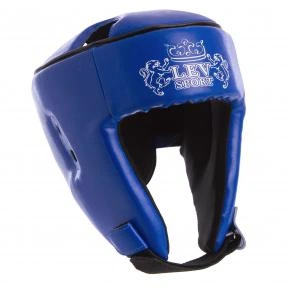 Шлем боксерский открытый LEV LV-4293 М синий