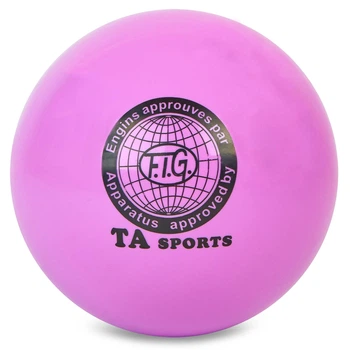 Мяч для художественной гимнастики TA SPORT BA-GB75 20см Фиолетовый