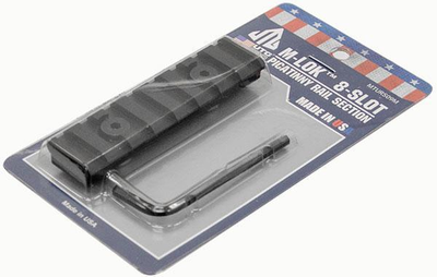 Планка Leapers UTG PRO M-LOK 8-Slot Picatinny Black (00-00009165)