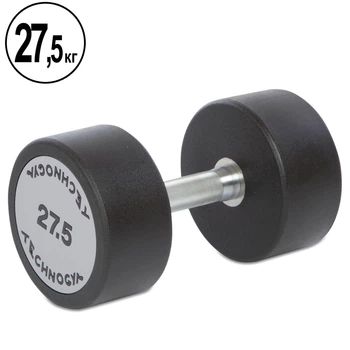 Гантель цілісна професійна TECHNOGYM TG-1834-27,5 1шт 27,5 кг