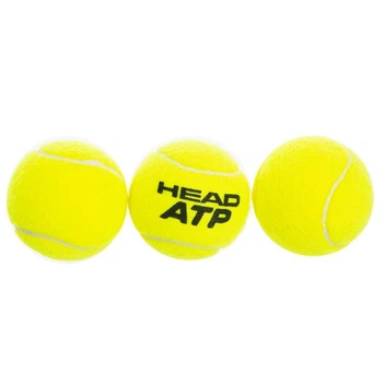 Мяч для большого тенниса HEAD ATP METAL CAN 570303 3шт салатовый