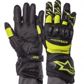 Моторукавички зимові Alpinestars AX-19 M чорно-салатовий