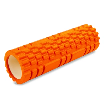 Роллер для йоги и пилатеса Grid Combi Roller FI-6675 45см оранжевый