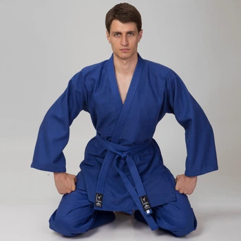 Кимоно для дзюдо MATSA MA-0015 130см синий