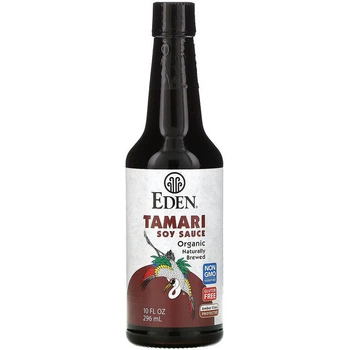 Тамари соевый соус NOW Foods, Eden "Tamari Soy Sauce" безглютеновый (296 мл)