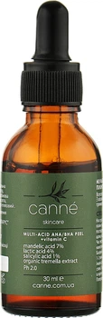 Мультикислотный АНА/ВНА пилинг с витамином С - Canne Multi-Accid AHA/BHA Peel + Vitamin C 30ml (957761-5825)