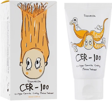Відновлююча маска для волосся з колагеном та керамідами - Elizavecca Hair Care Milky Piggy Collagen