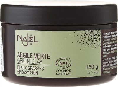 Глина косметическая "Зеленая" - Najel Green Clay Skin Powder 150g (577583-21669)