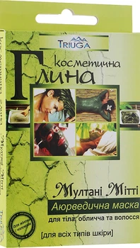 Глина "Мултані Мітті" аюрведична маска - Triuga Herbal 100g (263959-7131)