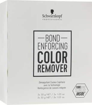 Средство для удаления искусственного пигмента с волос - Schwarzkopf Professional Bond Enforcing Color Remover (644803-90605)